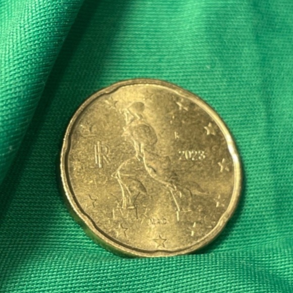 Rare euro coin 20 cents 2023 Italy #205937817948 - Picture 5 of 5